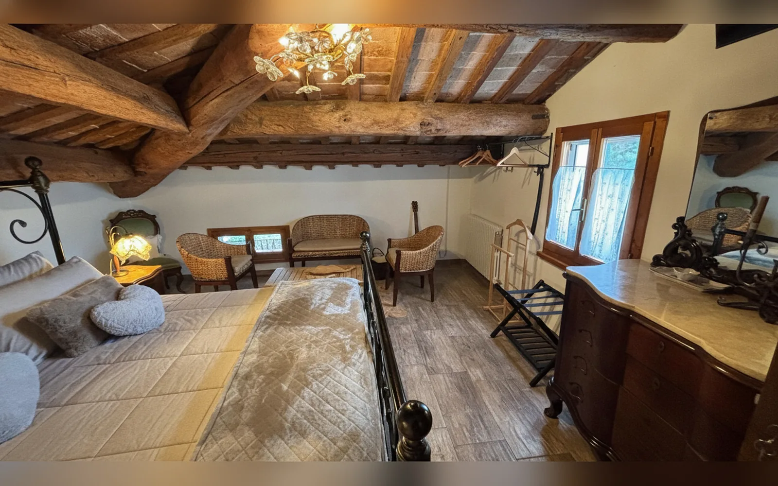 Camera con bagno privato — B&B Il Castello di Alberico, Cotignola (foto 6)